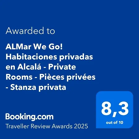 Almar Wego! -habitaciones Privadas Con Bano Compartido Frente Al Mar - Private In Shared בית הארחה